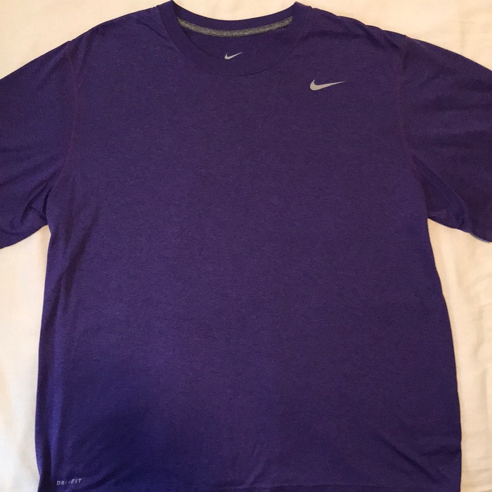 Nike Dri-Fit purple short sleeve t-shirt